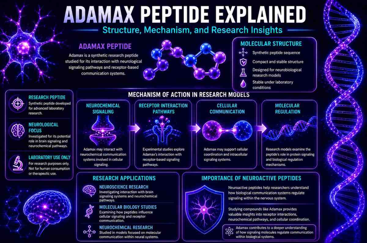 Adamax Peptide Explained: Structure, Mechanism, and Research Insights ...